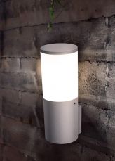 Amelia Grey  Opal LED 6W Bollard Wall Light