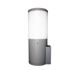 Amelia Grey Opal LED 8.5W CCT Bollard Wall Light