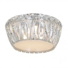 Aurora 3 Light Crystal Flush Fitting