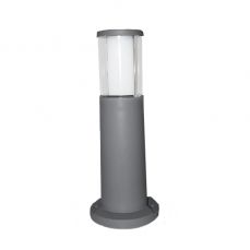 Carlo 400 mm Grey Clear LED 3.5W CCT Bollard Post Light