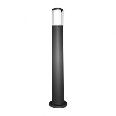 Carlo 800 mm Black Clear LED 3.5W CCT Bollard Post Light