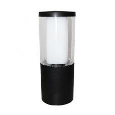 Carlo 250 mm Black Clear LED 3.5W CCT Bollard Post Light