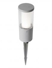 Carlo 250 mm Grey Clear LED 3.5W CCT Bollard Spike Light