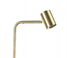 Diego 1 Light Floor Lamp Satin Brass