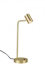 Diego 1 Light Table Lamp Satin Brass