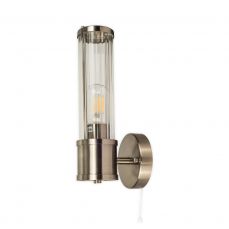 Eleanor Satin Chrome IP44 Bathroom Wall Light