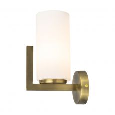 Empire 1 Light Brushed Bronze Wall Light