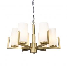 Empire 6 Light Brushed Bronze Ceiling Light