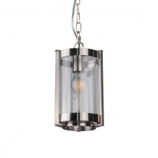 Hudson Single Pendant Satin Chrome