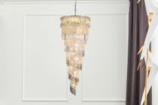 ISLA 21 Light Polished Chrome with Crystal Pendant