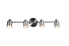 Luxo 4 Light Spot Light Bar Satin Chrome