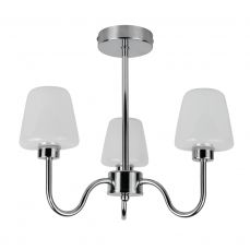 Marina IP44 3 Light Ceiling Polished Chrome