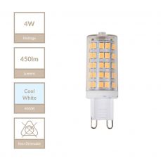 G9 4W Non-Dimmable Bulb Cool White