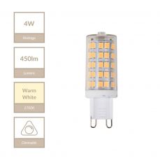 G9 4W Dimmable Bulb Warm White