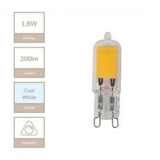 G9 1.8W Dimmable Bulb Cool White