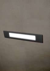 Nina 270mm Black Opal Recessed LED RS7 10.5W CCT