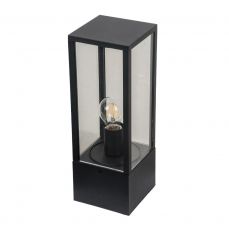 Parker 400mm Black Bollard Light