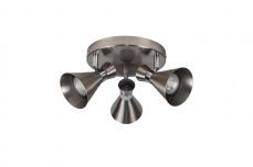 Pixar 3 Light Spotlight Satin Chrome