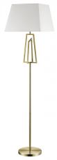 Plaza Antique Brass Floor Lamp