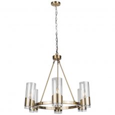 Rossa 6 Light Pendant Antique Brass