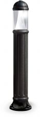 Sauro 1100mm Black LED 10W Bollard Post Light