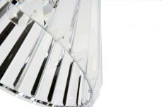 Senza 1 Light Polished Chrome Crystal Pendant Crystal Detail