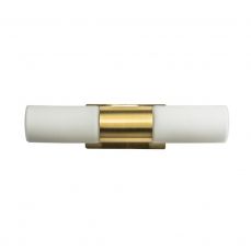 Talia IP44 2 Light Satin Brass Wall Light