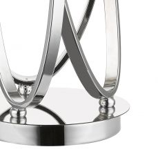 Trinity Table Lamp Polished Chrome Base