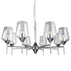 Vino 8 Light Polished Chrome Ceiling Light