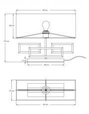 Enigma Oil Rubbed Bronze Table Lamp Spec